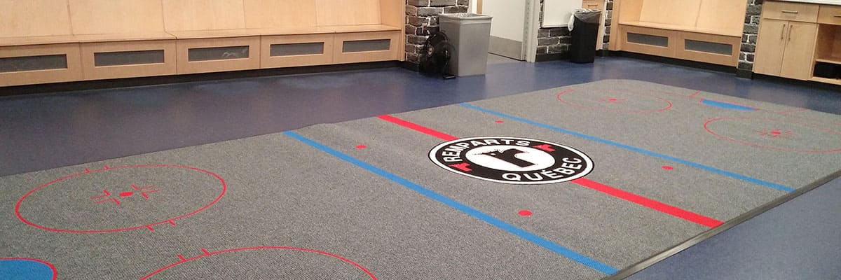 tapis personnalisé avec logo